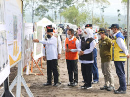 Gubernur Khofifah Pastikan, Huntara Semeru Siap Ditempati Saat Lebaran