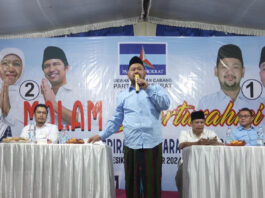 Partai Demokrat Ajak Masyarakat Jegong Singosari Lanjutkan Pembangunan Gresik Bersama Yani–Alief