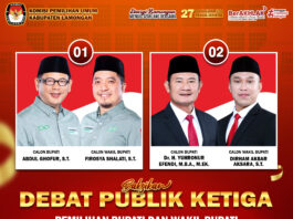Debat Pamungkas KPU Lamongan, Target Partisipasi Masyarakat Pemilih Meningkat
