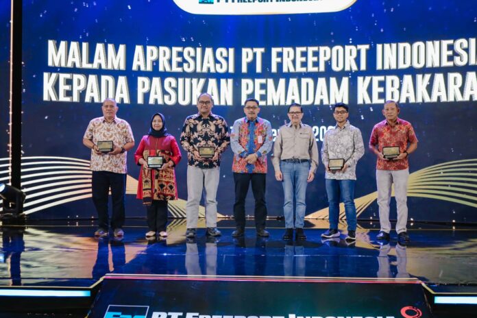 Satset Tangani Kebakaran Plant Smelter, Presdir Freeport Indonesia Beri Apresiasi Pasukan Pemadam Kebakaran