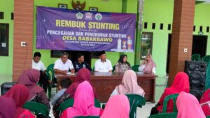 Pemdes Babakbawo Gresik Tangani Stunting dengan Libatkan seluruh Elemen Masyarakat