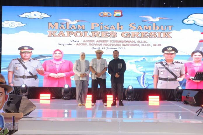 AKBP Rovan Richard Mahenu Kini Pimpin Polres Gresik