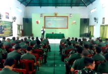 Disiplin Kesehatan, Kodim 0812/Lamongan Rutin Terima Penyuluhan kesehatan