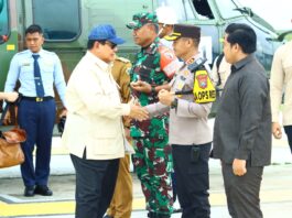 Kapolres Gresik Sukses Amankan Kunjungan Kerja Presiden Prabowo Subianto ke Smelter PT. Freeport Indonesia