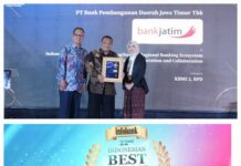 Membanggakan! Bank Jatim Sukses Raih Empat Penghargaan Sekaligus